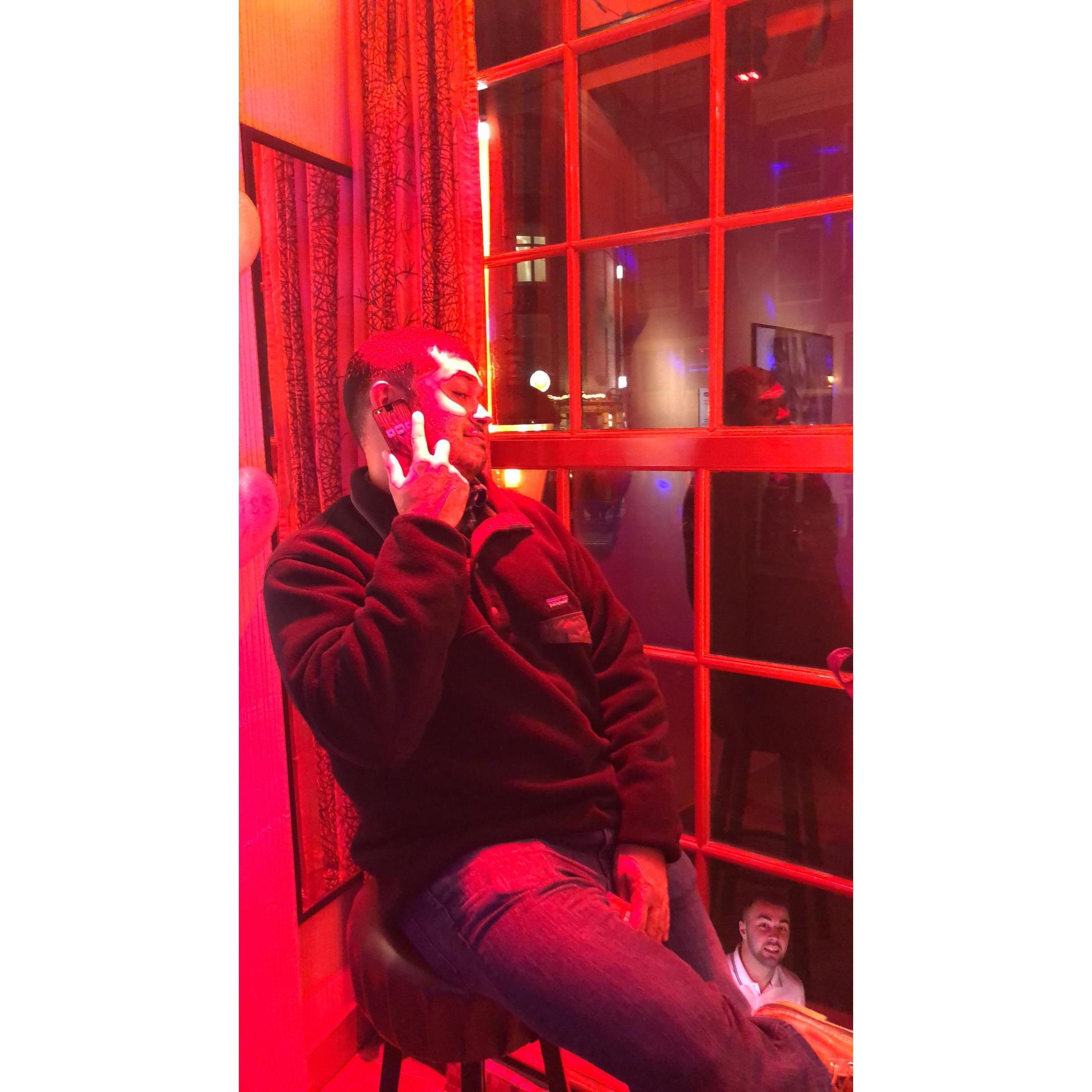 Since no girls scooped him up in the red light district I decided to keep him 👀😂🤦🏼‍♀️ #keepingitinteresting