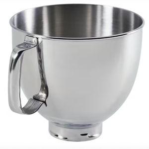 5-Qt. Tilt-Head Polished Stainless Steel Bowl with Comfortable Handle | KitchenAid US