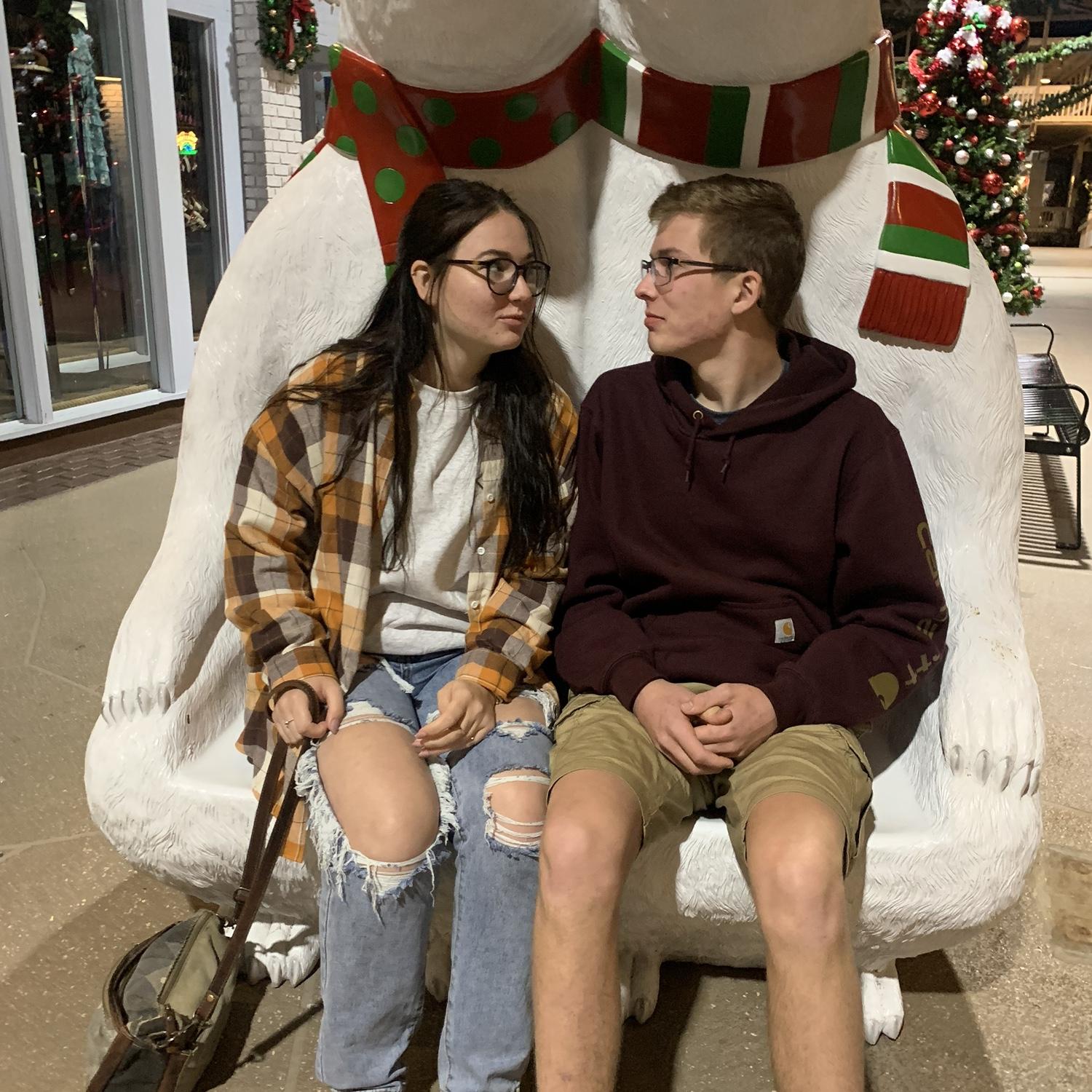 Our first vacation together