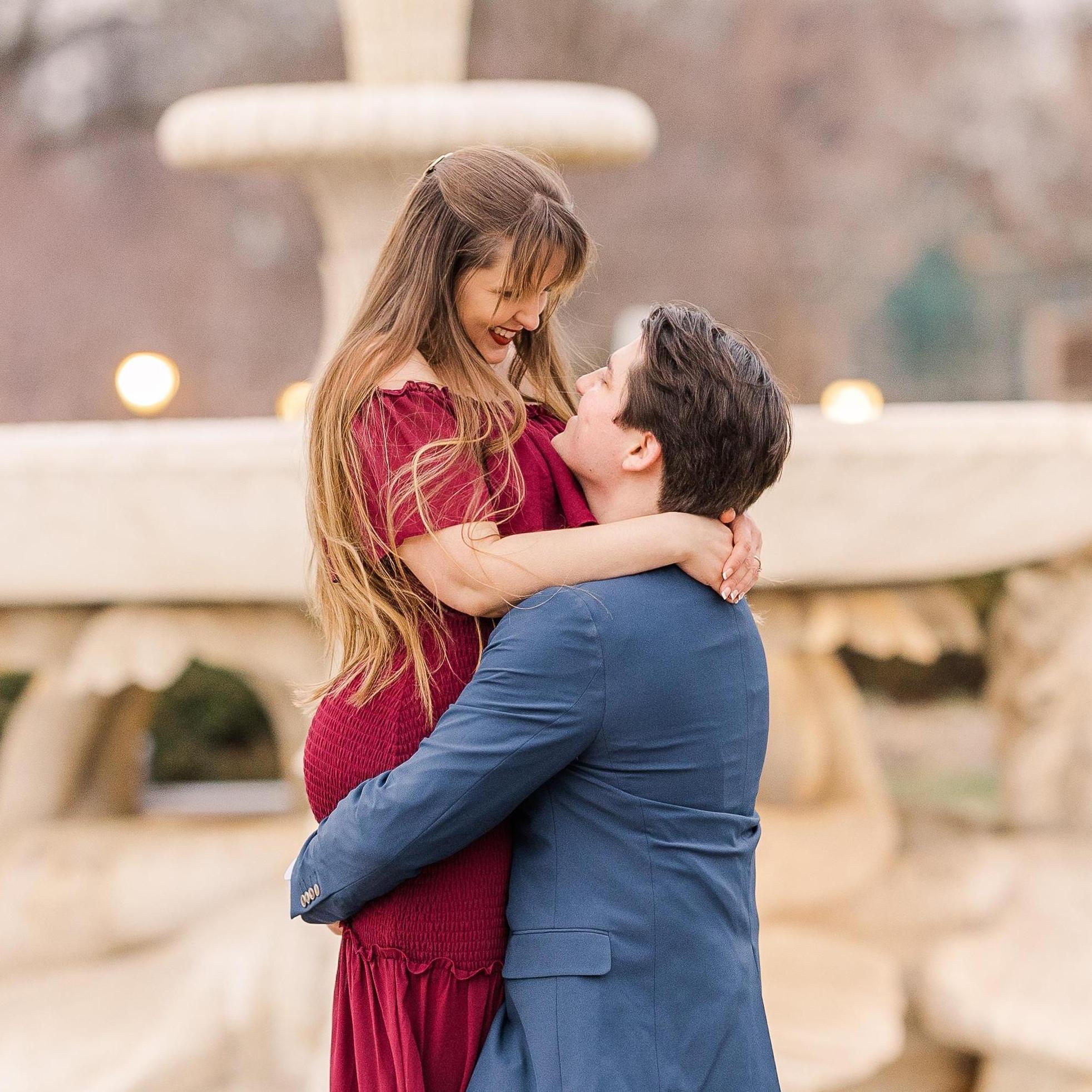 Engagement Photos at the Philadelphia Waterworks