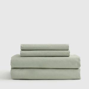 Sage-Classic Organic Percale Sheet Set