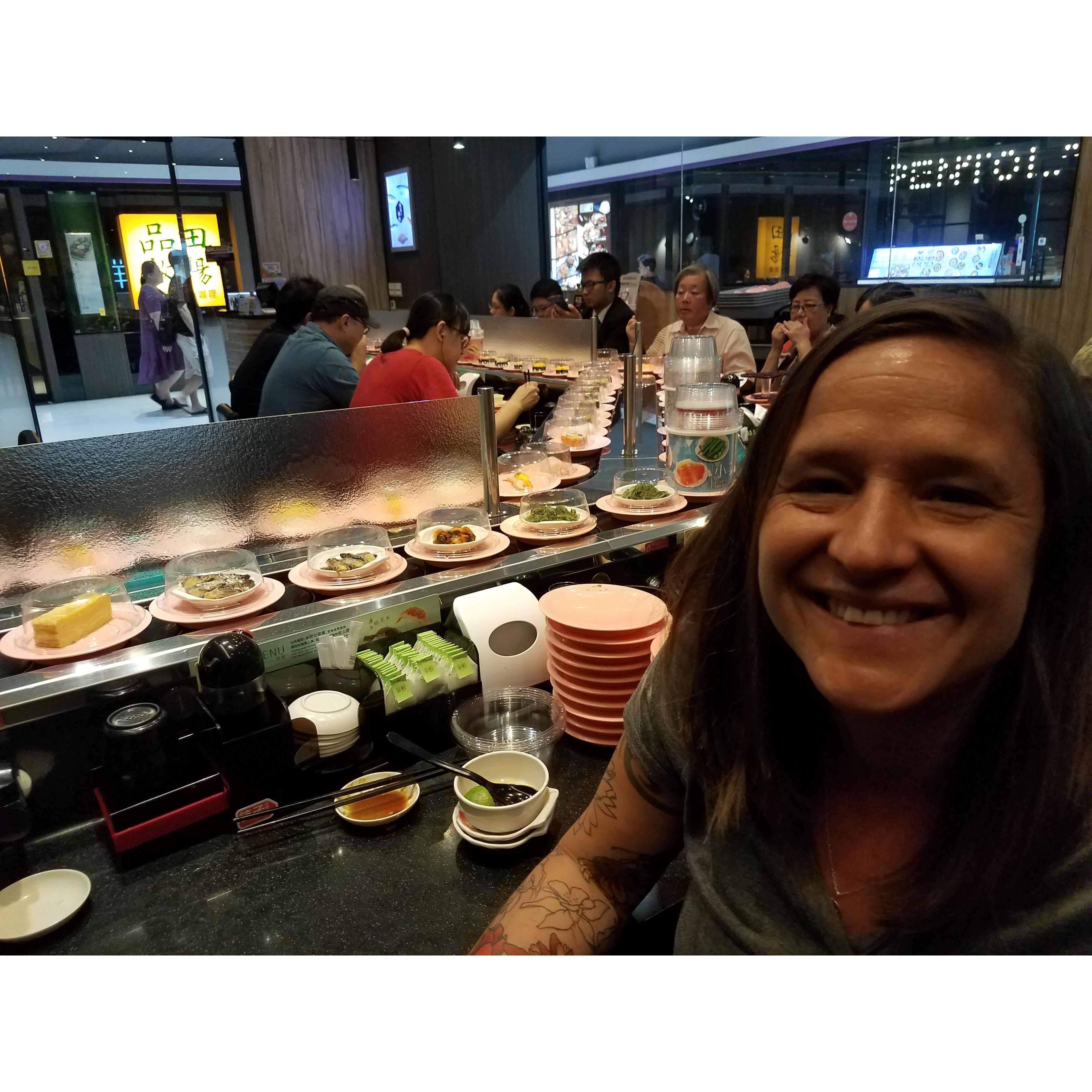 Conveyor belt sushi, Taiwan