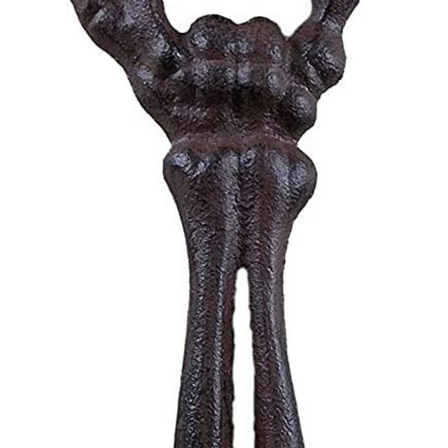 Upper Deck Cast Iron Skeleton Hand Themed Beverage Bottle Opener