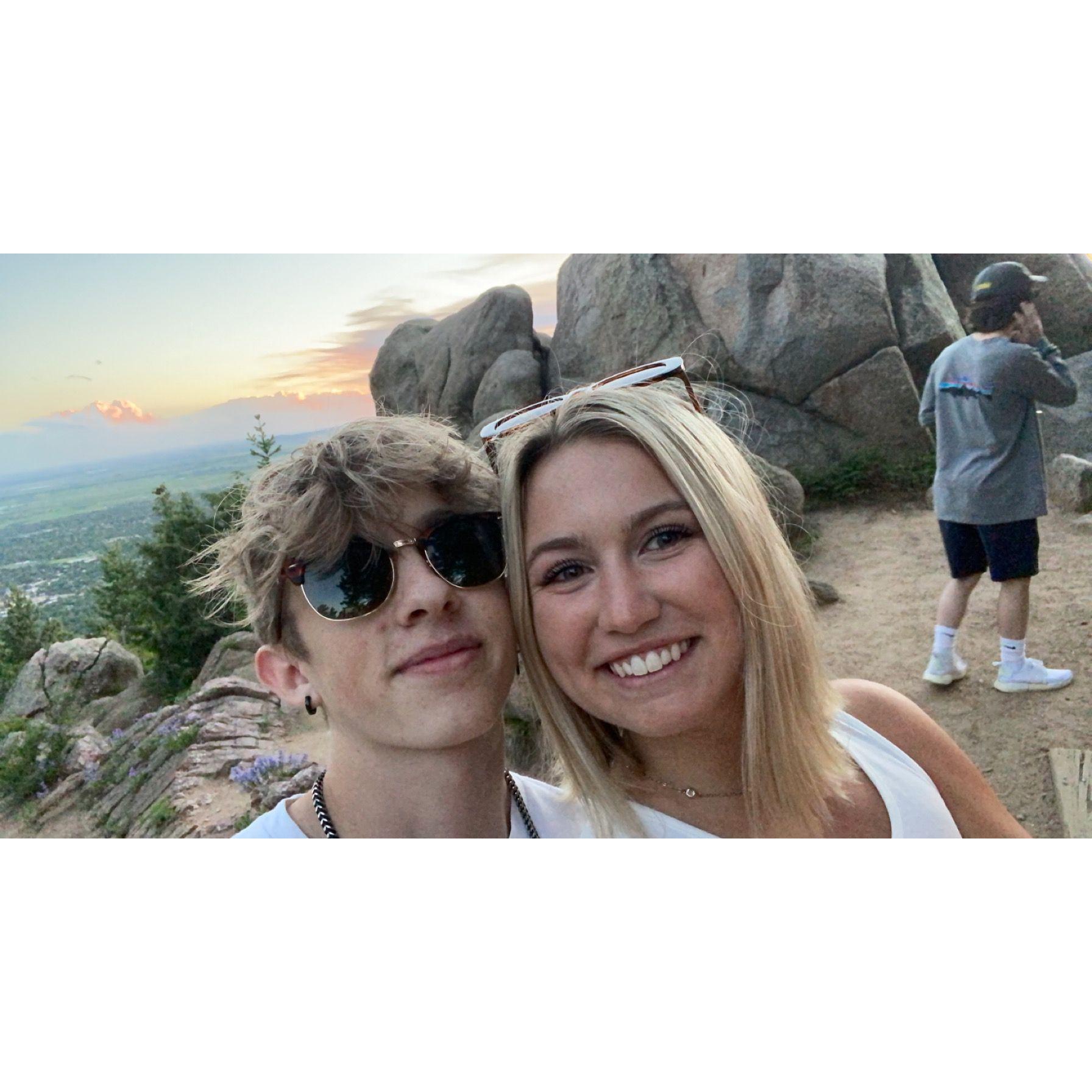 June 10th, 2021 - Our first picture together.