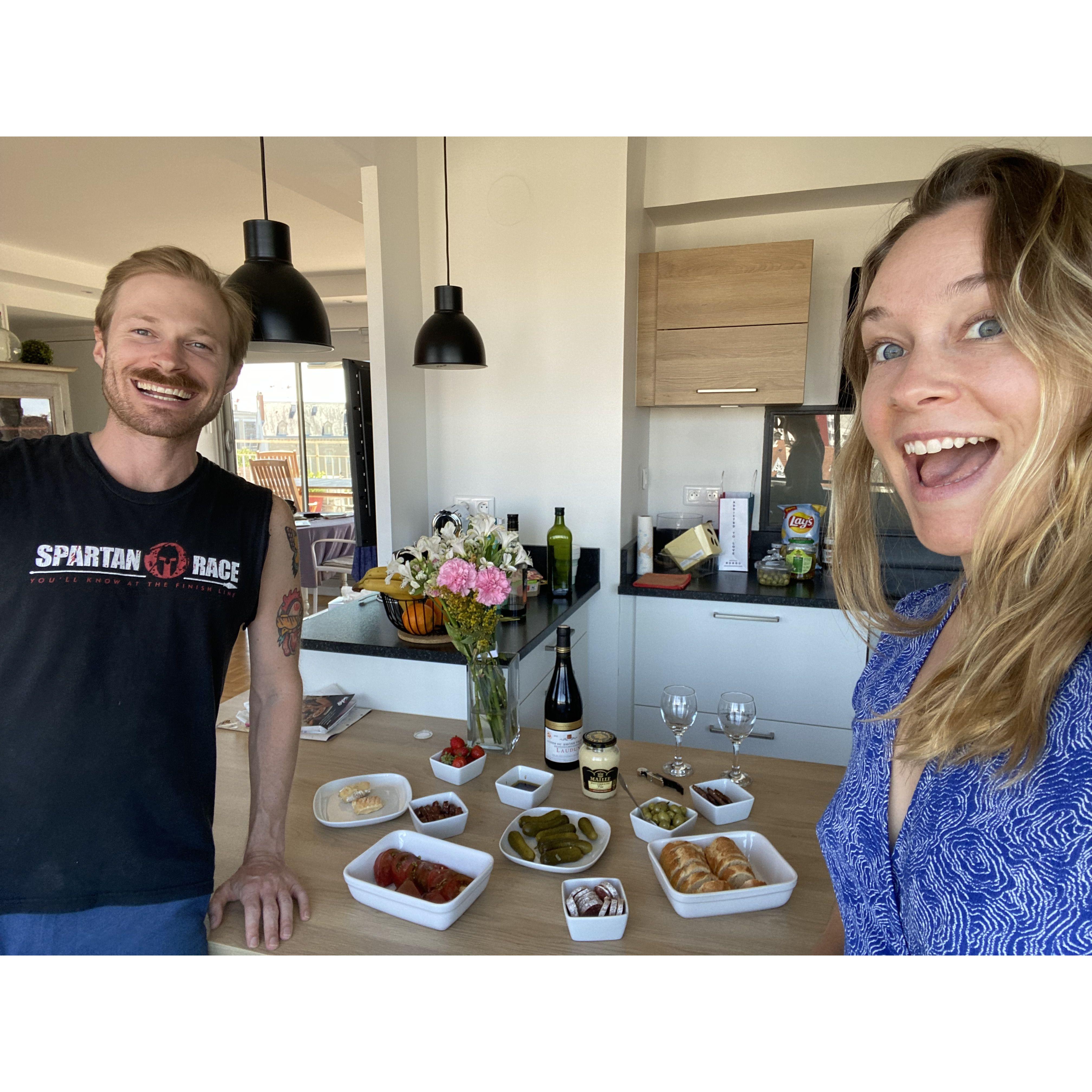 Charcuterie for the French Grand Prix!