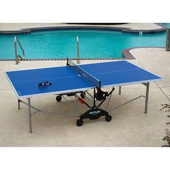 Costco Kettler Monte Carlo Outdoor Table Tennis Bundle