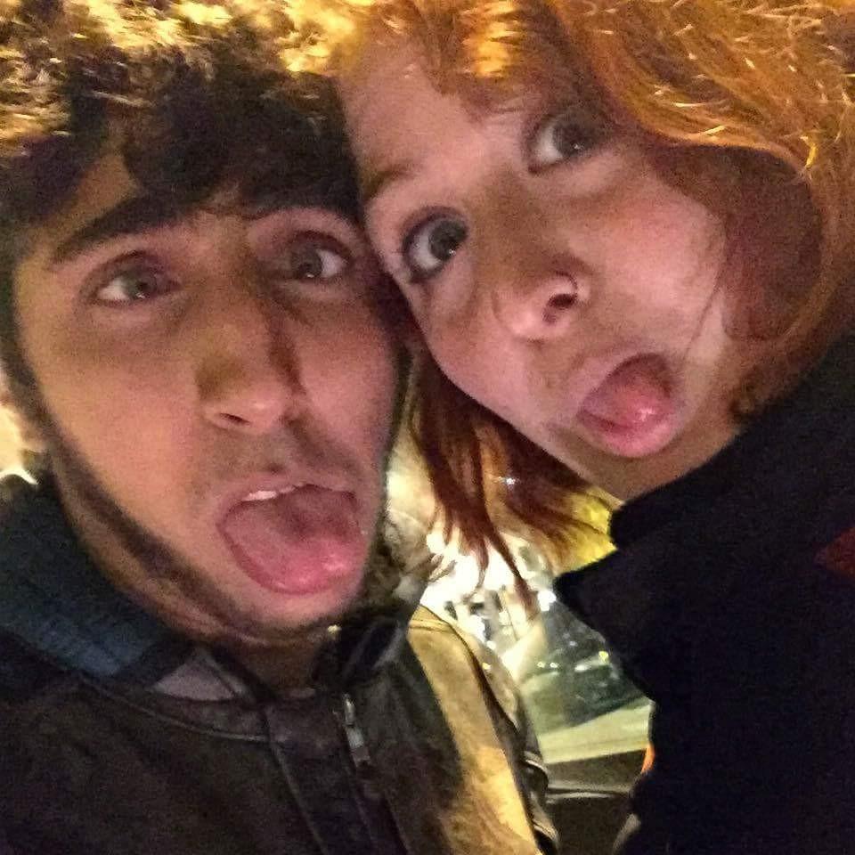 One of our very first dates together.