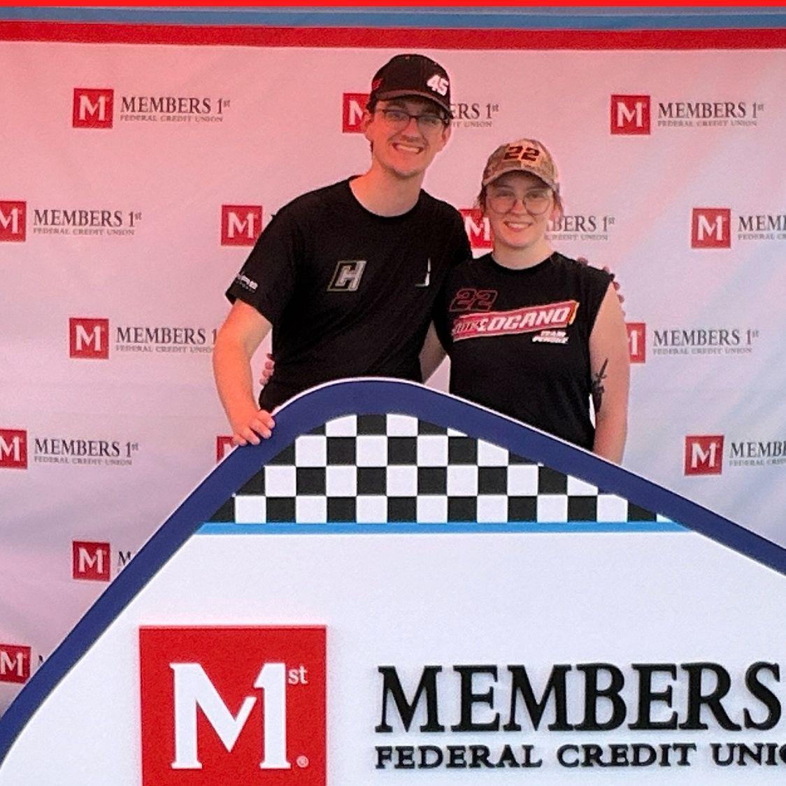 Summer 2025--Bailey and Ethan at Pocono Raceway in Pennsylvania!