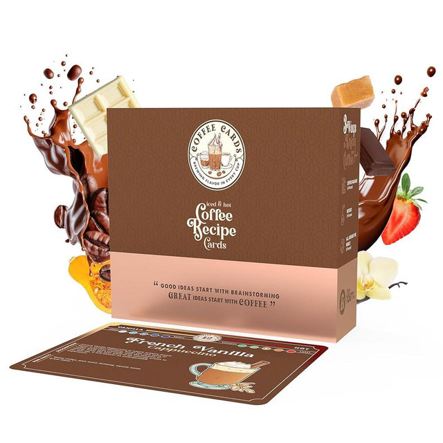 f&m. creations Coffee Gift Set for Enthusiasts - Compact & Convenient Coffee Bar Accessories, Essential Station Addition, Kitchen Decor