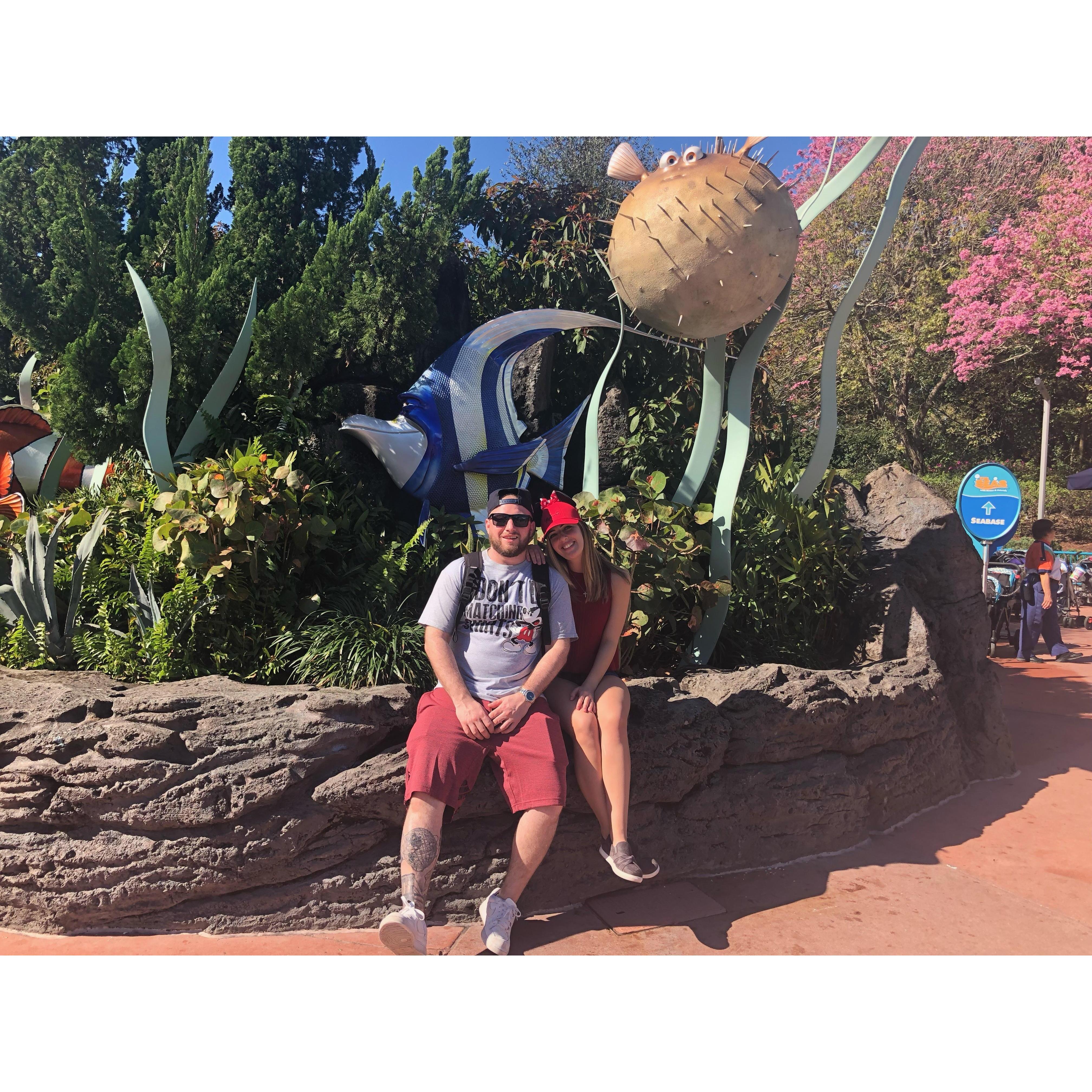 Disney 2019. Who knew Joey would pop the question later on that day?!
