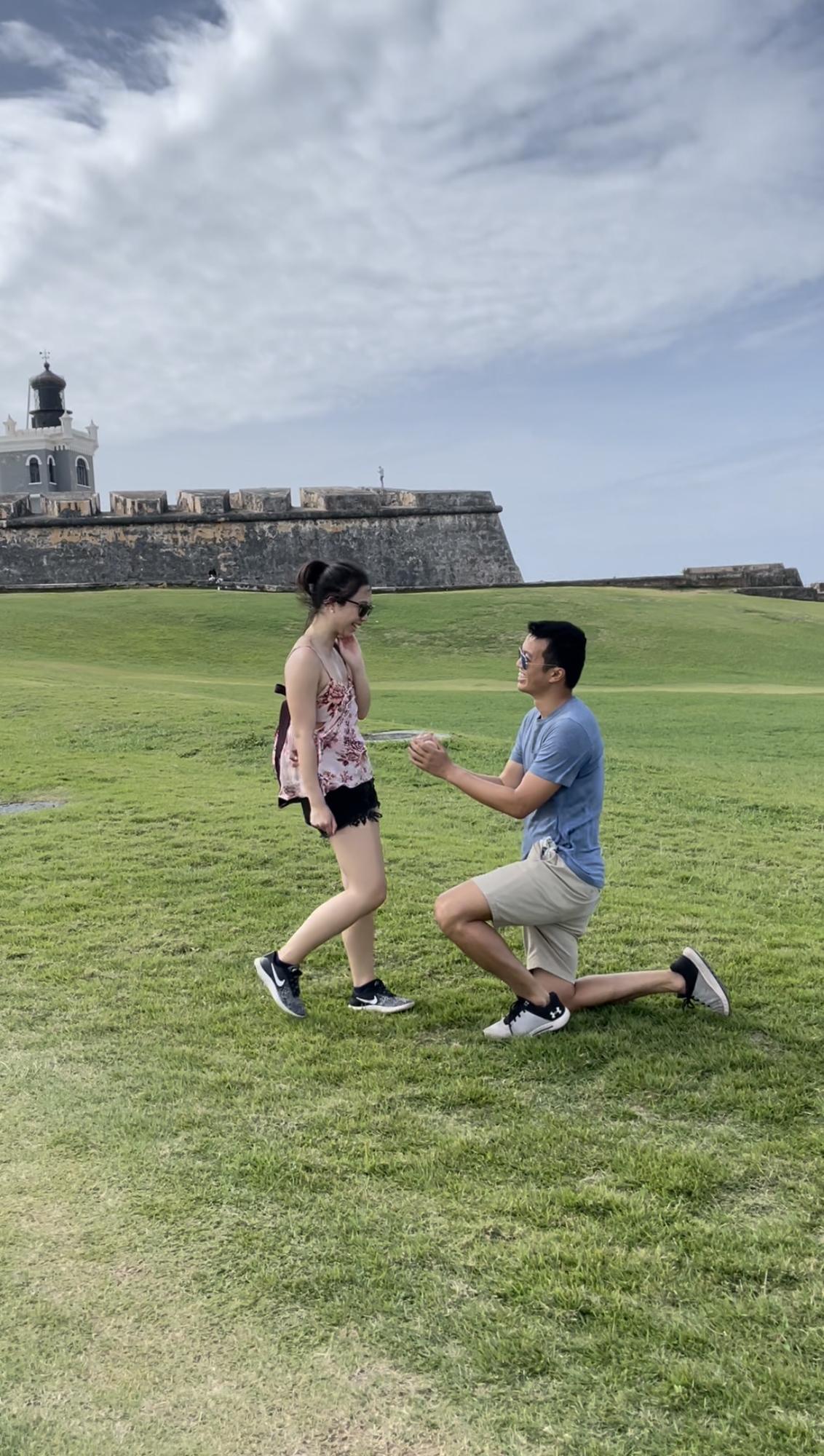 Peter proposed to Jess on June 19th, 2021 in Puerto Rico