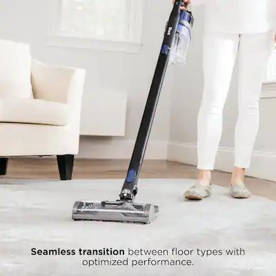 Shark - Pet Cordless Stick Vacuum with XL Dust Cup, LED Headlights - Blue Iris