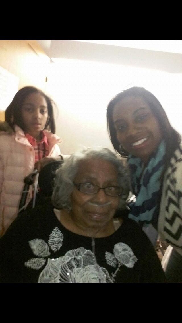 Grandma Johnnie so sweet!