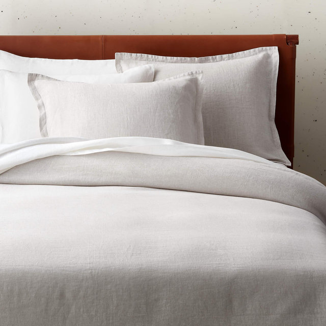 EUROPEAN FLAX-Certified Linen Flax Full/Queen Duvet Cover