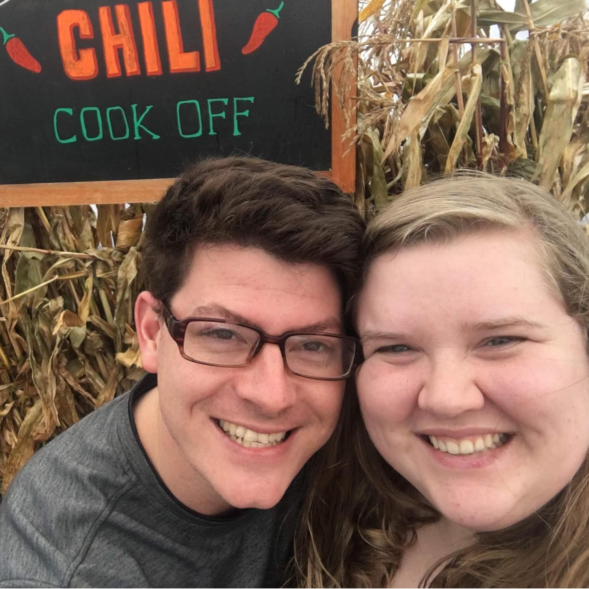 Our second anniversary trip to Mass included a stop at a local Chili Cook-off. It was delicious.