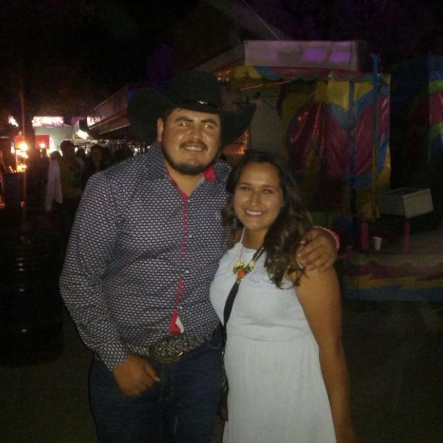 April 2016: The night we met at the Gerardo Ortiz concert in Jerez, Zacatecas.