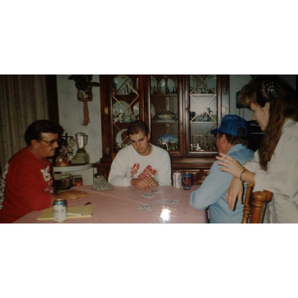 Cards was a famous pastime