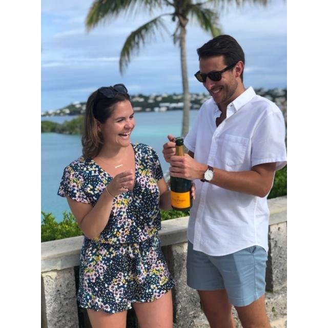 Right after Jeff popped the question!