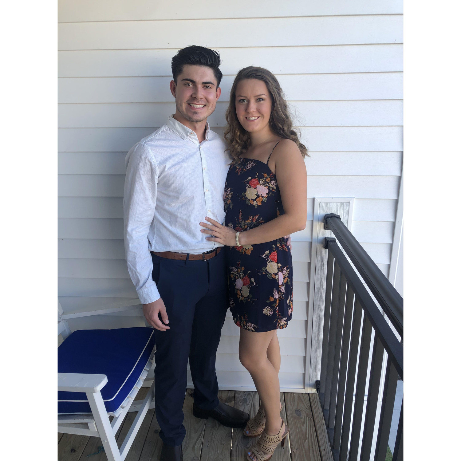 Fancied up for a date night in Wilmington.