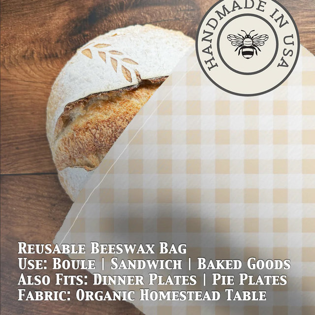 Bread Bag | Beeswaxed- Homestead Table