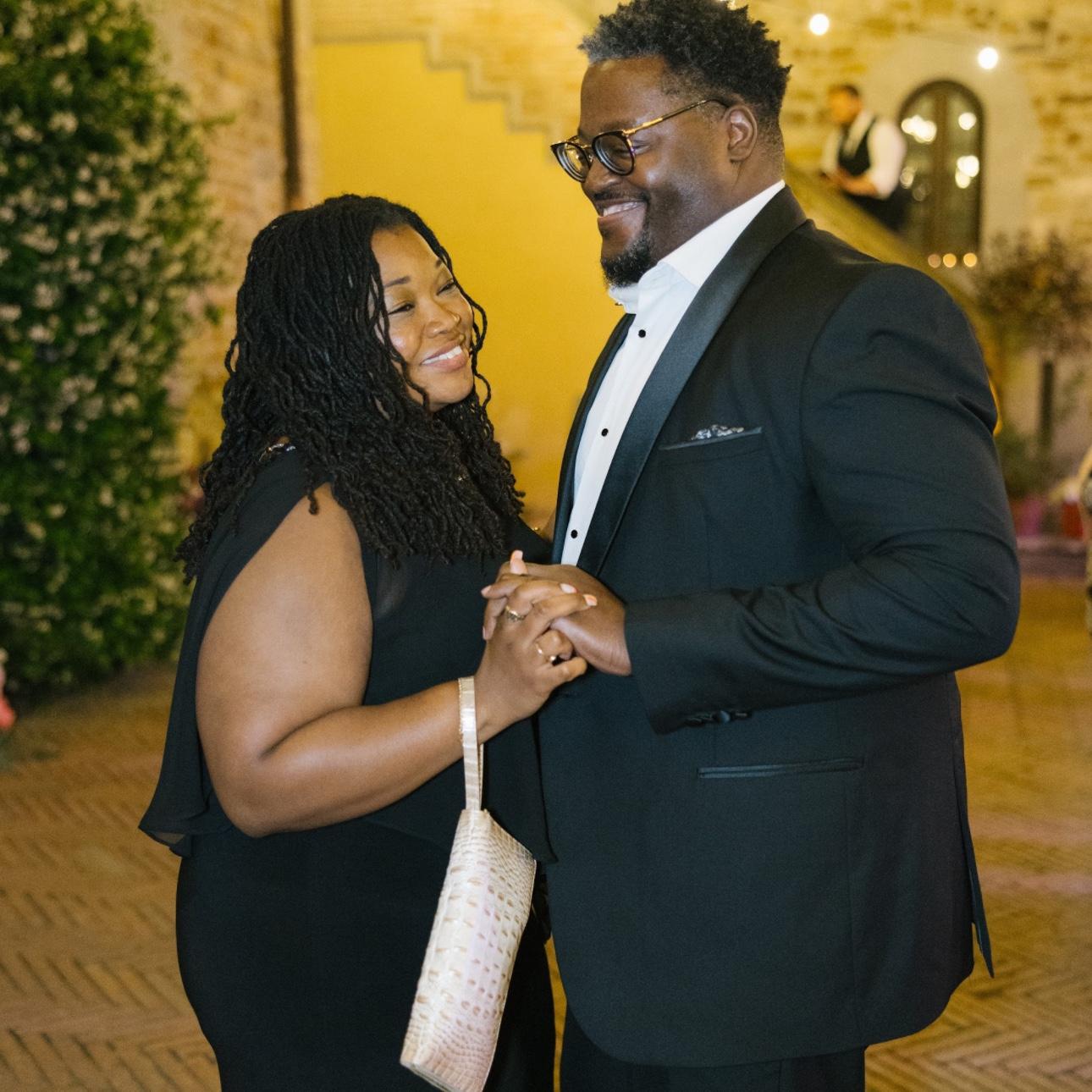 Dancing in a castle!!!!!