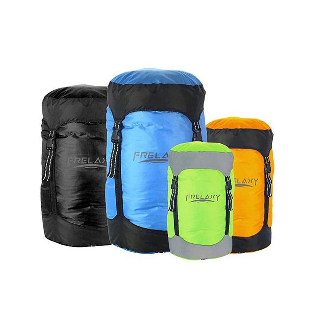 Frelaxy Compression Sack, 40% More Storage! 11L/18L/30L/45L/52L Compression Stuff Sack, Water-Resistant & Ultralight Sleeping Bag Stuff Sack - Space Saving Gear for Camping, Hiking, Backpacking