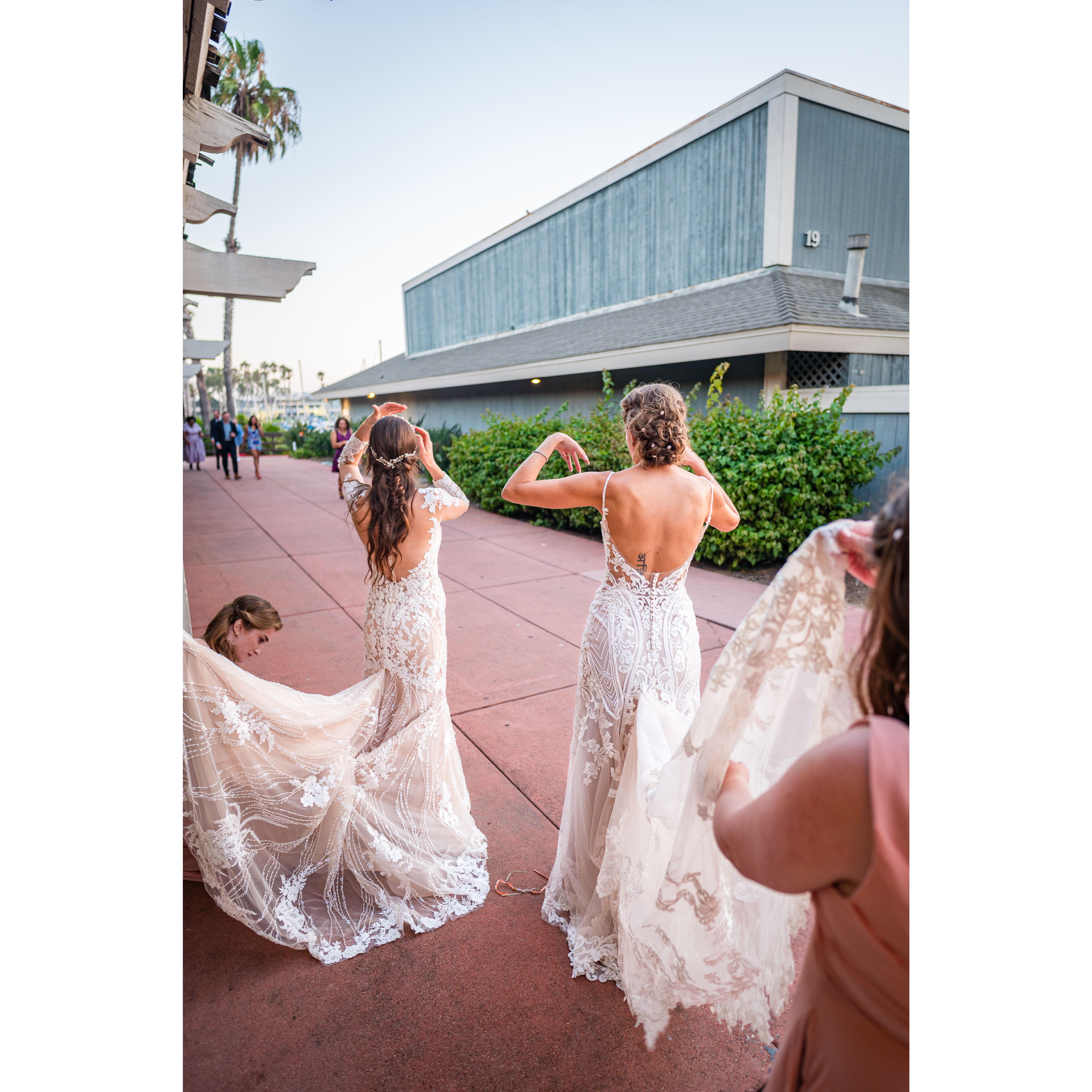 Hustlin' and bustlin'.