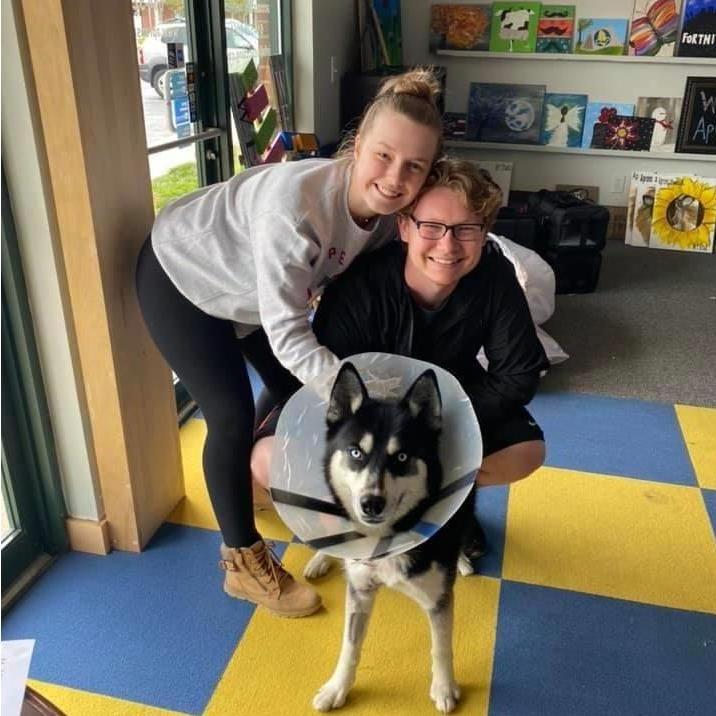 When we officially adopted Zeus!