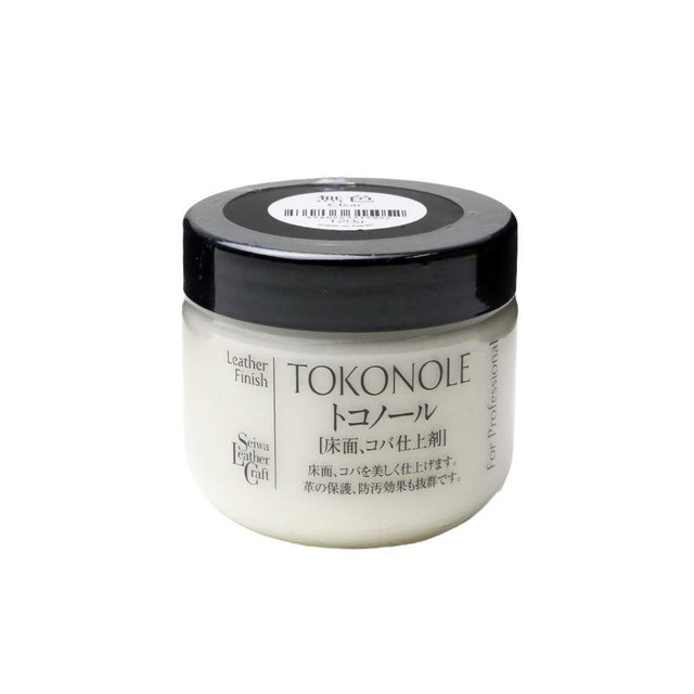 Seiwa Tokonole Leather Finish Burnishing Gum Clear Leathercraft (120g)