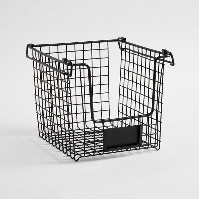 Wire Utility Storage Bin, Small, 8" x 10" x 7.75"