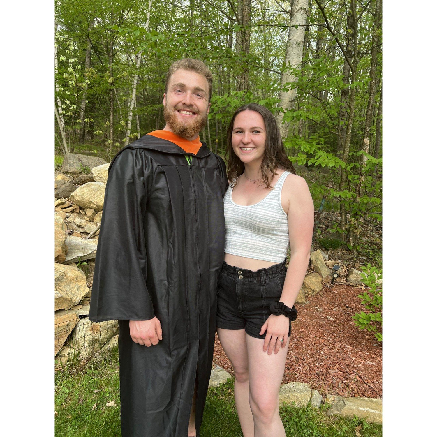 Shawn's college graduation 2022