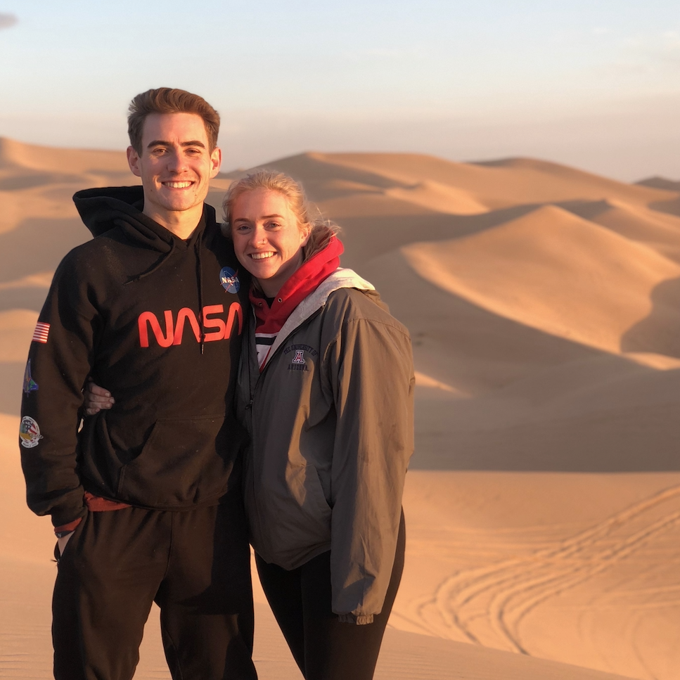 Ryan's Uncle Craig invited us to race around the Dunes bordering California/Arizona. Such a fun experience!