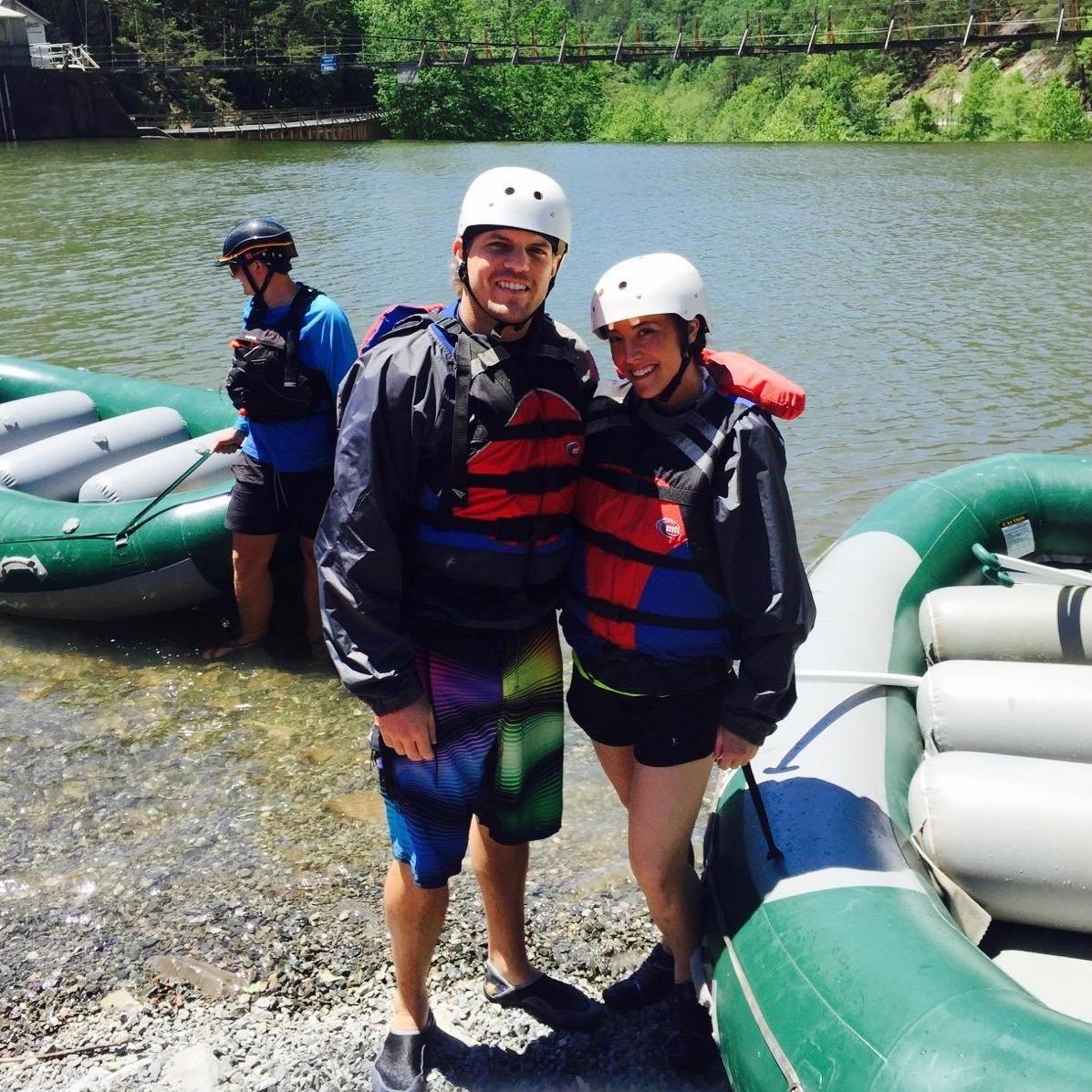 First Trip to Tennessee - White Water Rafting!!