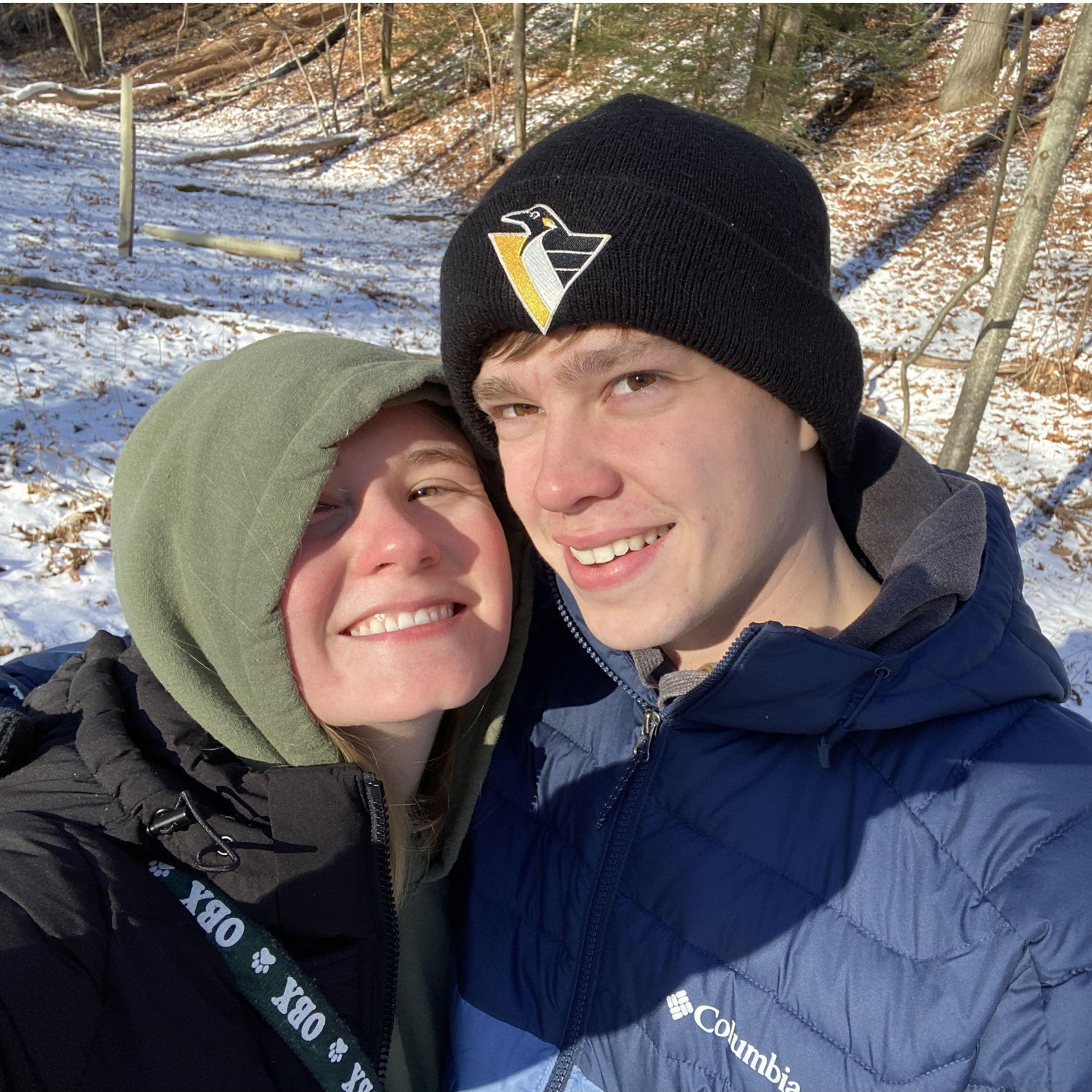 First walk engaged on the same trail Boy (Alex) proposed to Maddie on