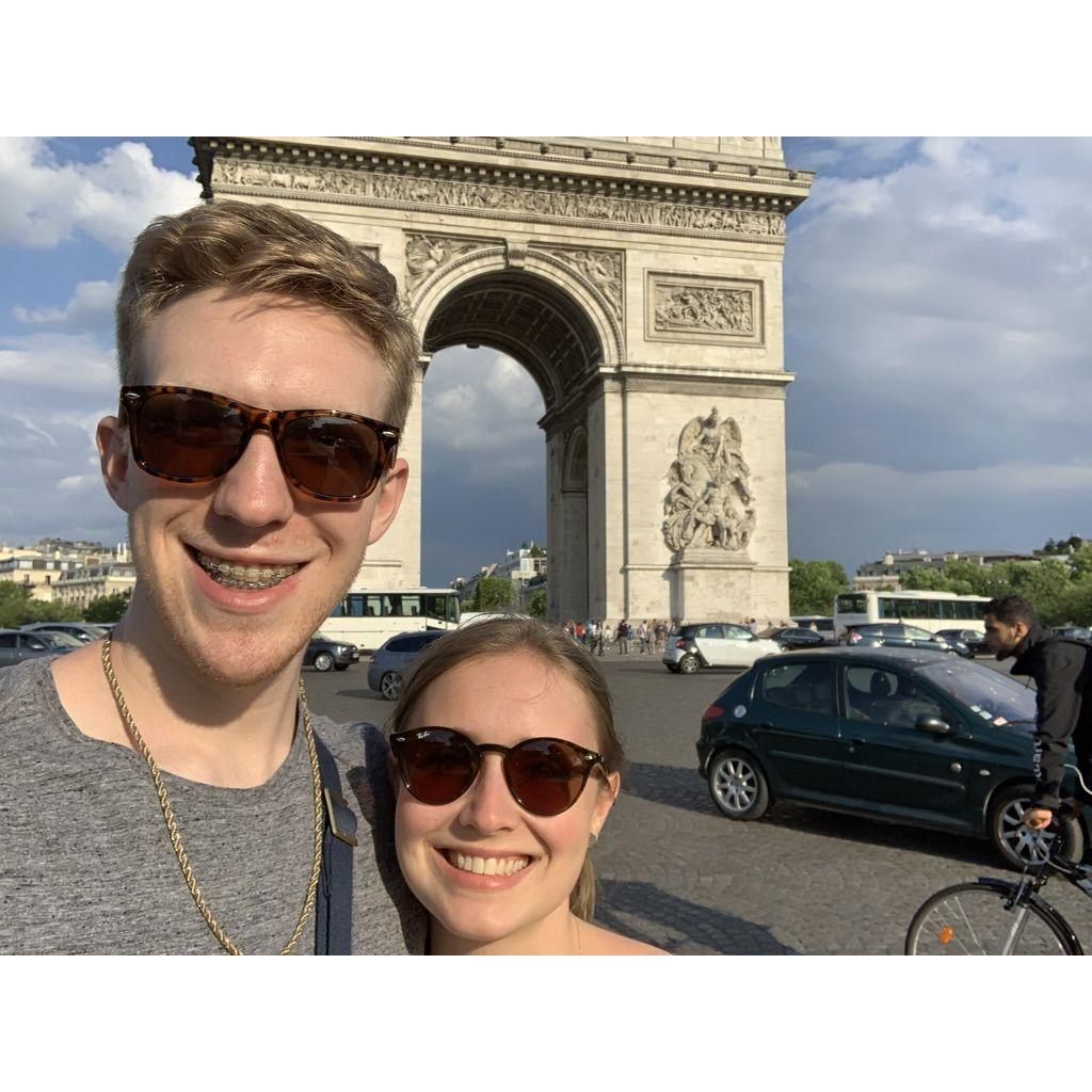 2019, the Arc de Triomphe
