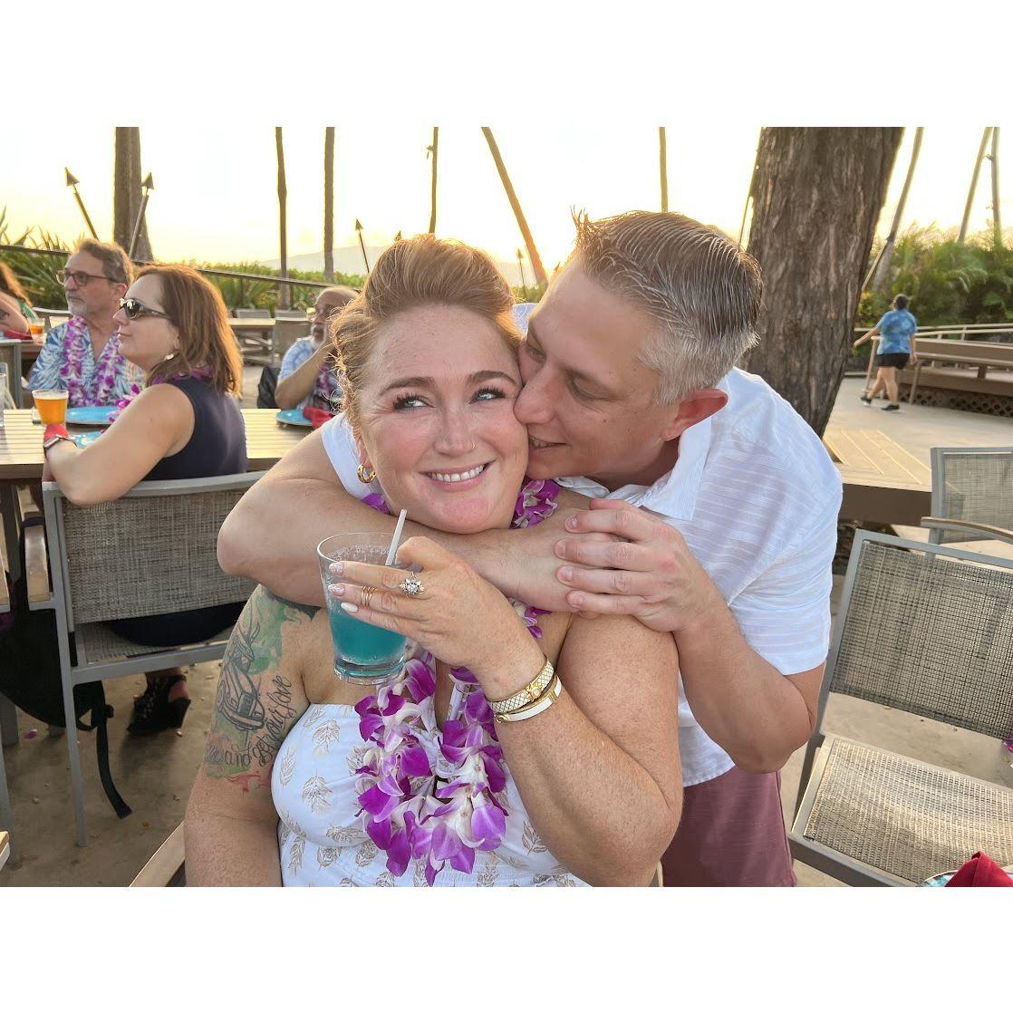 Engagement day, Maui, January 20, 2023