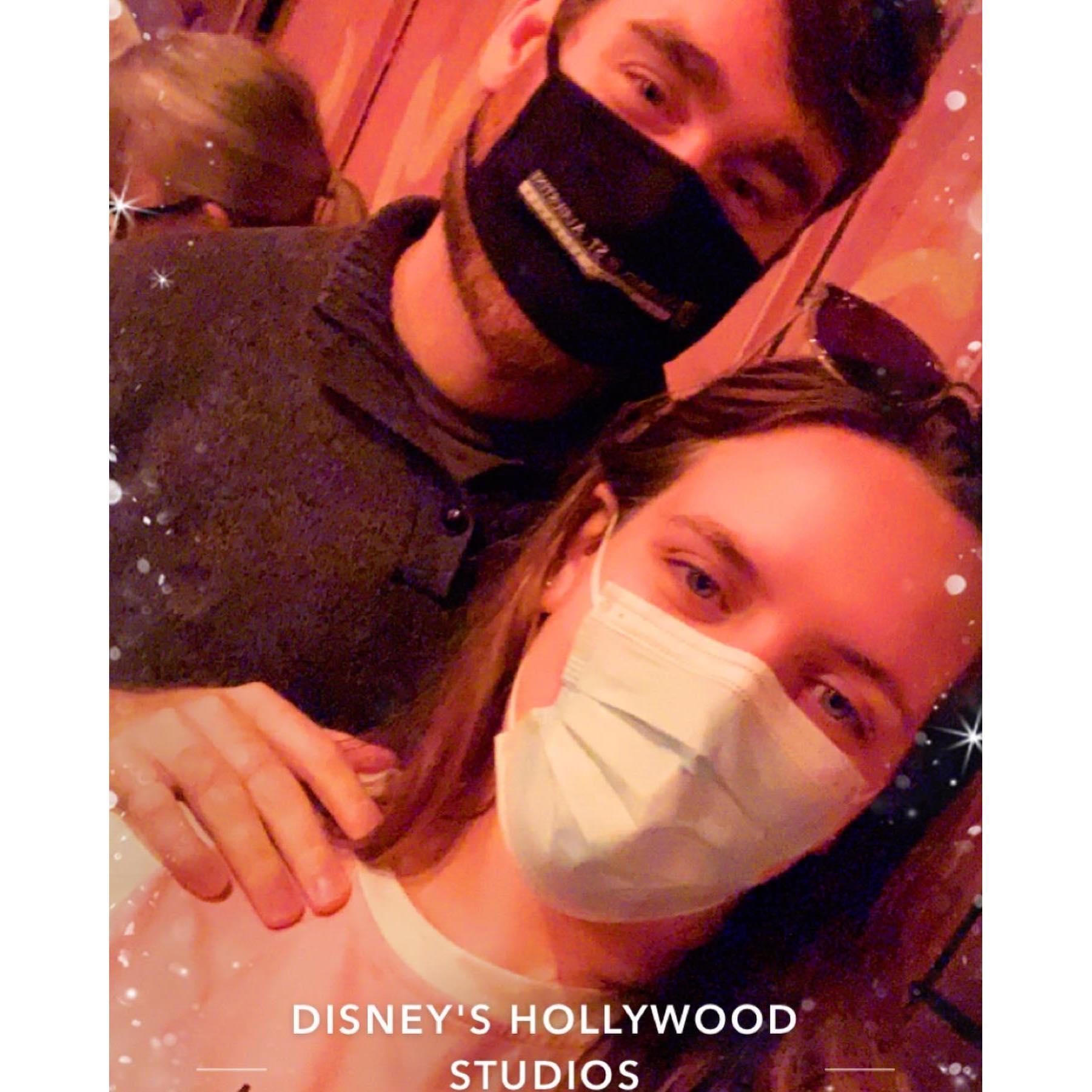 Our first trip to Walt Disney World together in January 2022.