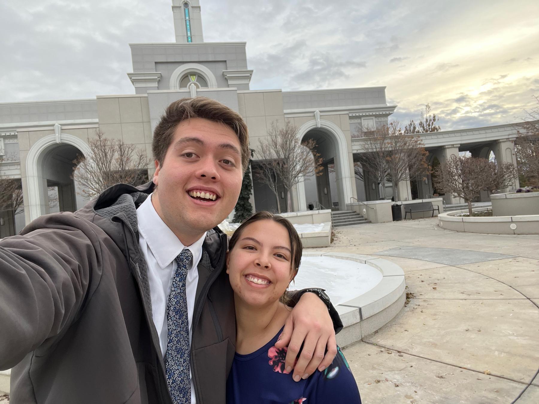 We went to the temple and every worker was trying to find out what we were.. we were too 😂