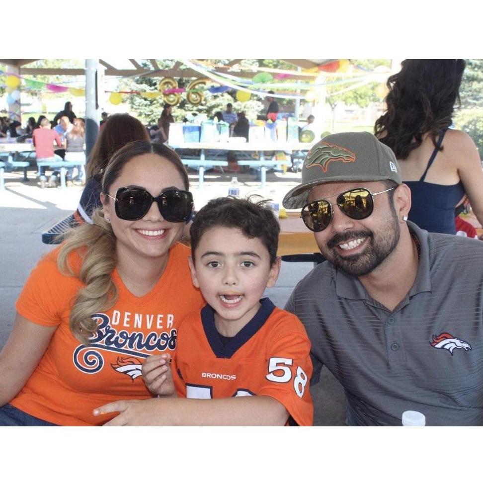 Zaden's Broncos Surprise Birthday Party.