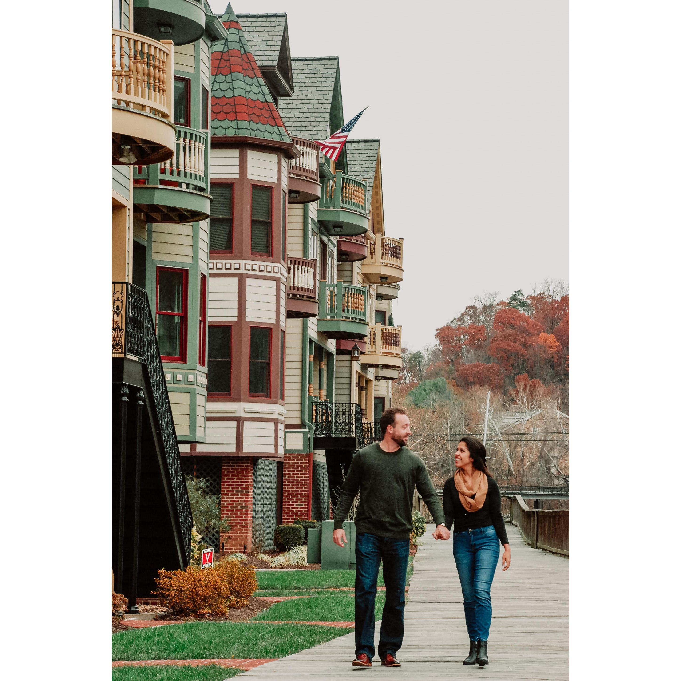 We can't wait to continue laughing through life : ).

-
Taken by Colleen Rupple Photography in 2019.
