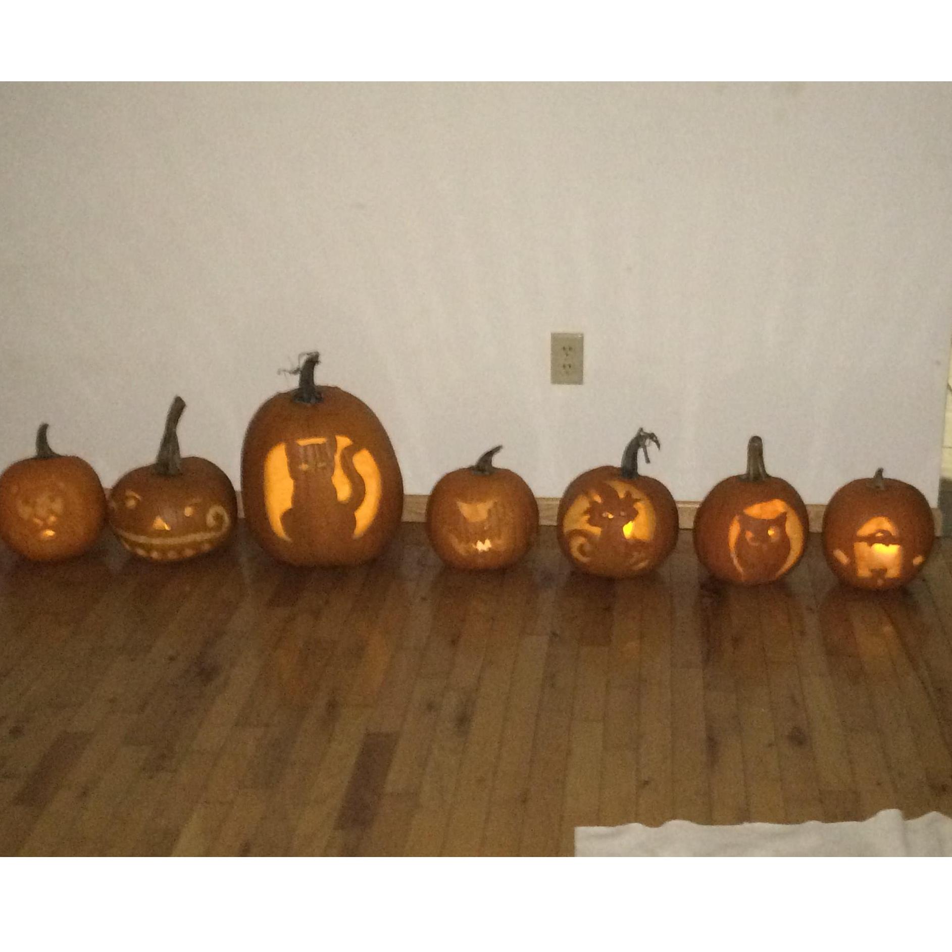 We love to give each other new experiences. For instance, Aleksander had never carved a pumpkin before dating Theresa. That is almost un-American, but we love him anyway.