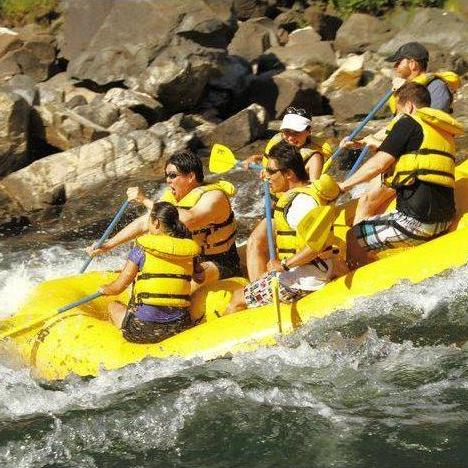 White Water Rafting South Fork River Sacramento