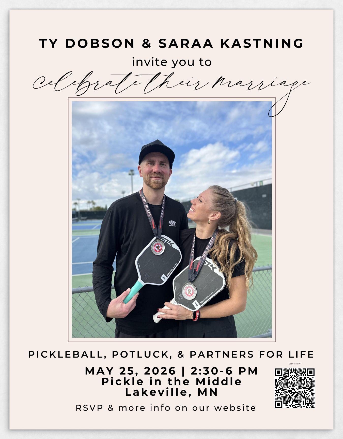 The Wedding Website of Ty Dobson and Saraa Kastning