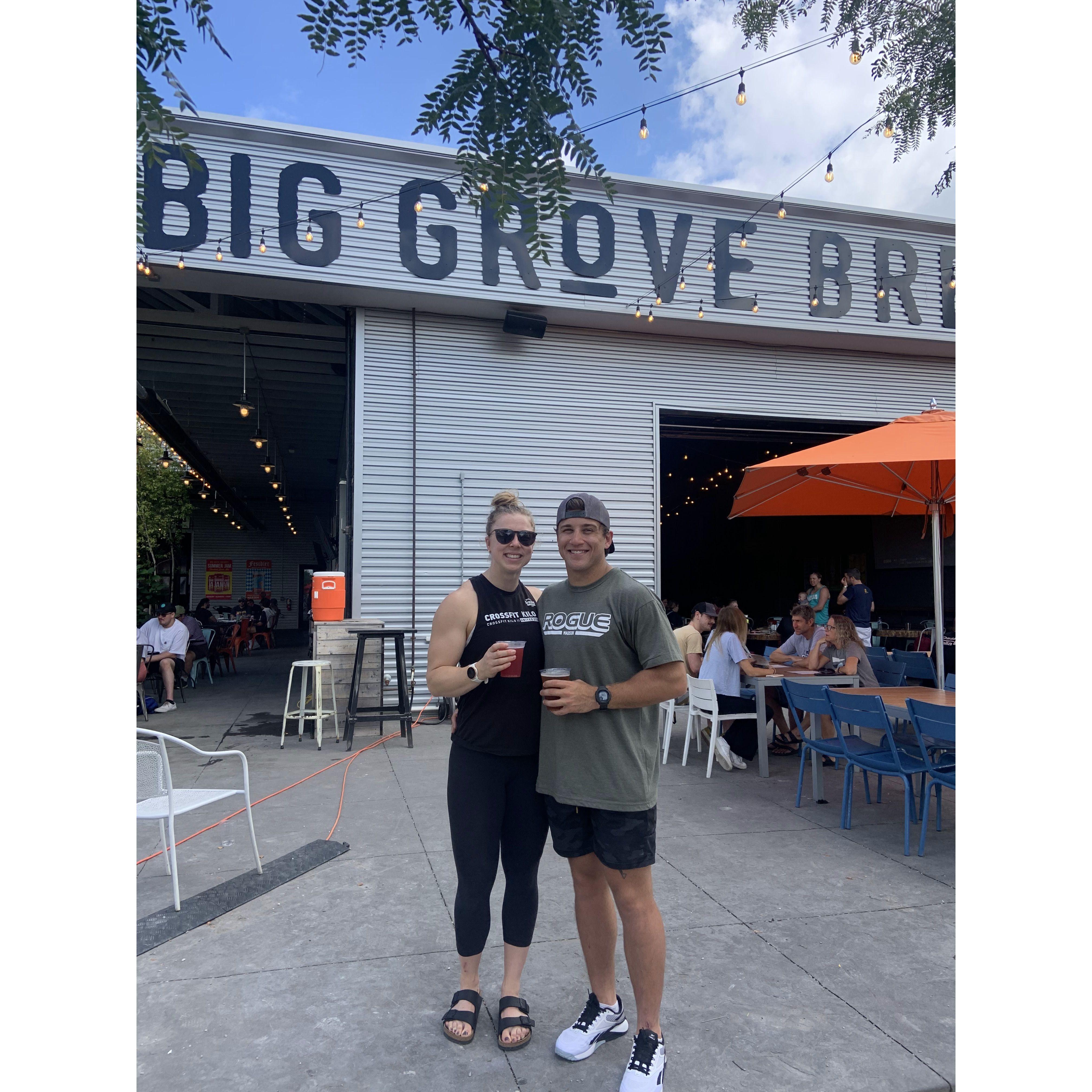 Big Grove Weightlifting Summit- free beer for throwing around some weights.