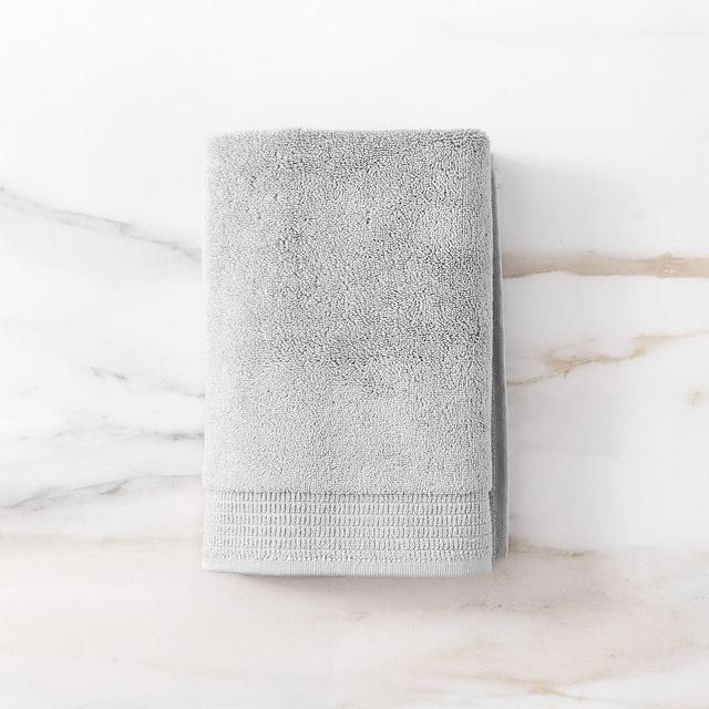 Organic Premium Towel, Hand Towel, Frost Gray