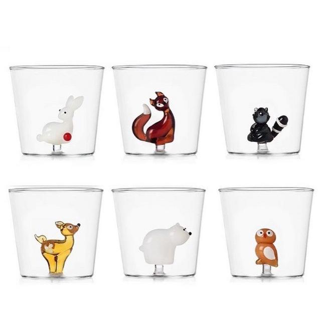 ICHENDORF MILANO 2021 Limited Edition Woodland Tales Tumblers, Set of 6