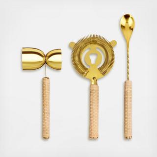 3-Piece Cocktail Tool Set