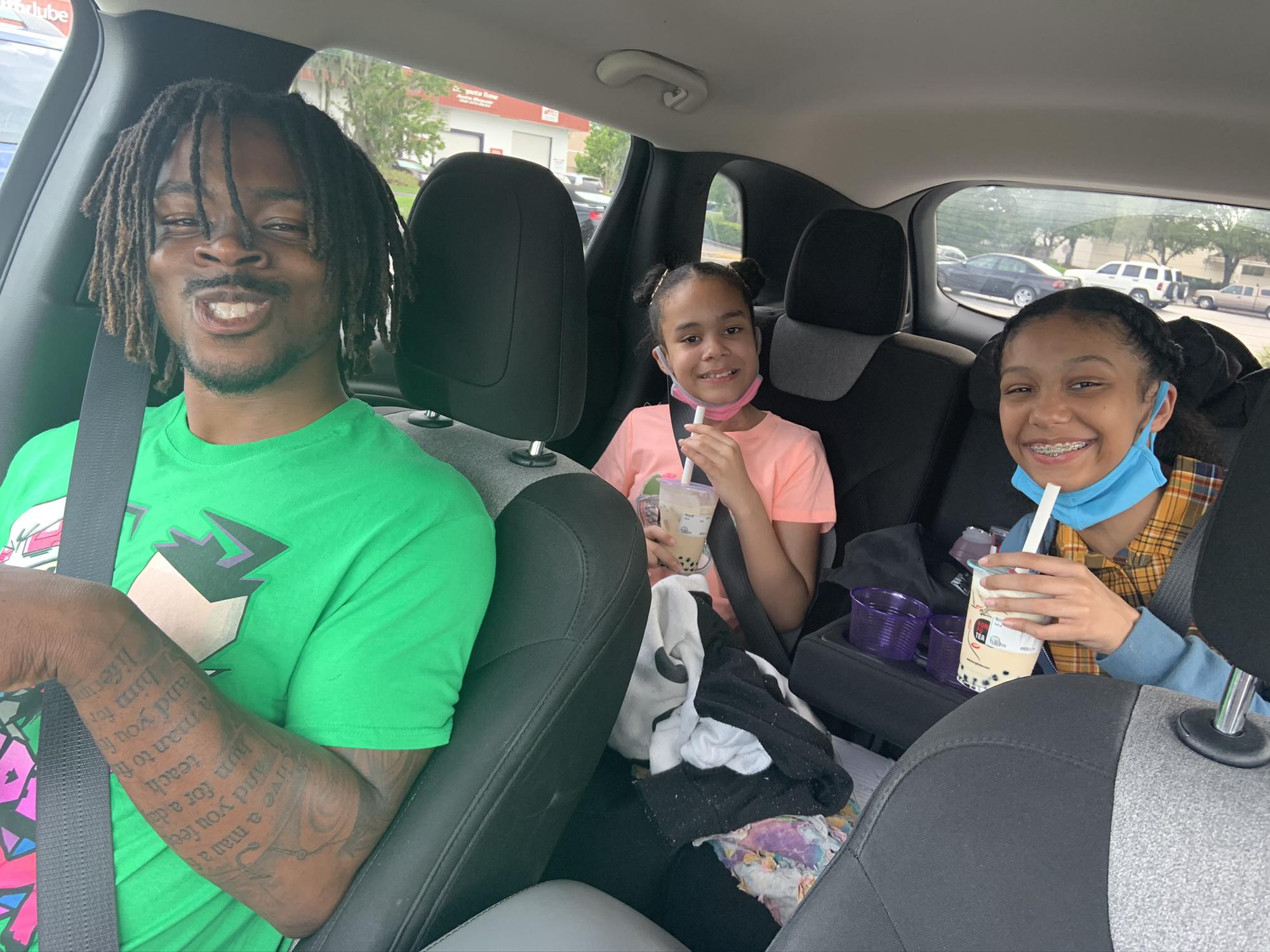Tederick and His new Sister in laws