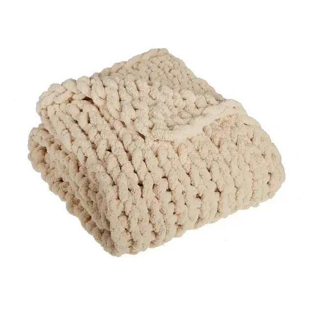 Studio 3B™ Chunky Knit Throw Blanket in Natural