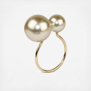 Pearl Napkin Ring, Set of 4